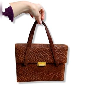 Exotic leather handbag made in Africa